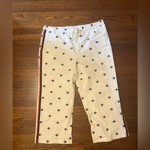 ✨Anthro Bumblee White Ankle Pant✨